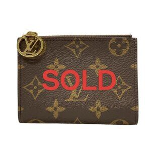 LOUIS VUITTON Portefeuille Lisa grenade Monogram RFID : confirmed 695-070525
